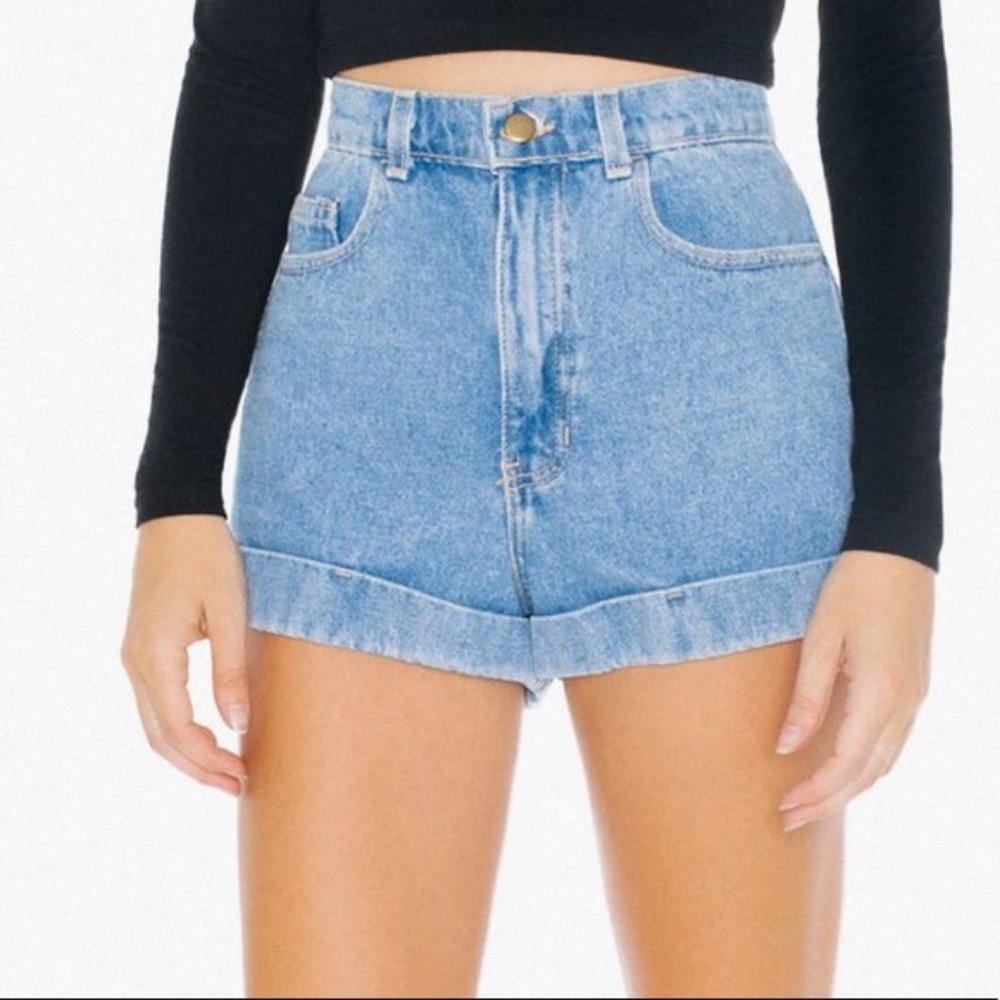 American Apparel High Waisted Shorts